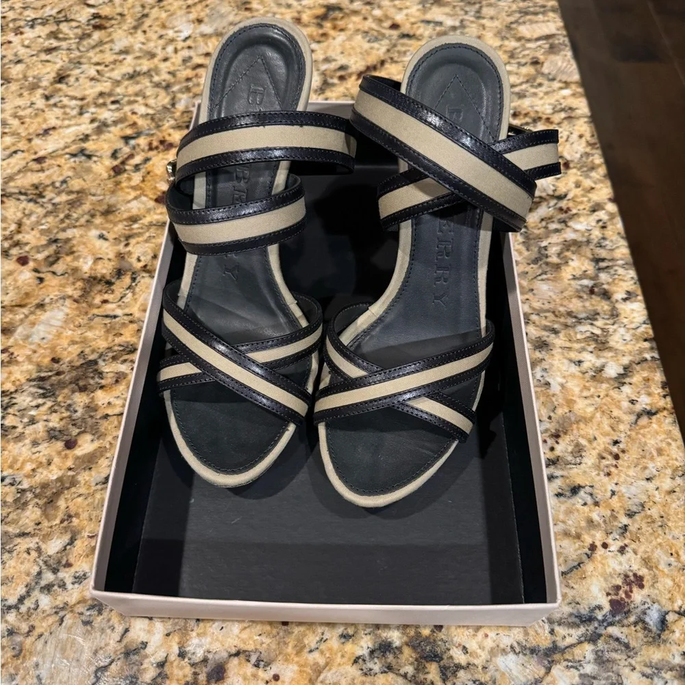 Burberry - Dalston 115 platform pump - Picture 4 of 5